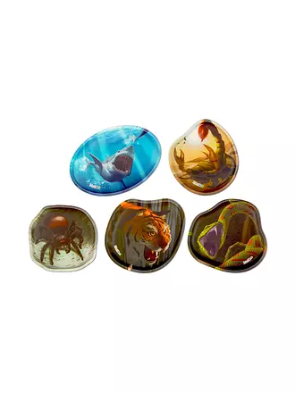 ERGOBAG | Set di Klettie per contorno 5 pz. Amici dei draghi | bunt